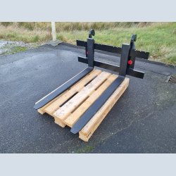 Pallegafler Weidemann 2,5 Ton 1200/1200